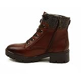 Recycled PET & TEX Membran Tamaris Damen 8-8-86213-29-328 Stiefelette, Chestnut, 39 EU Weit
