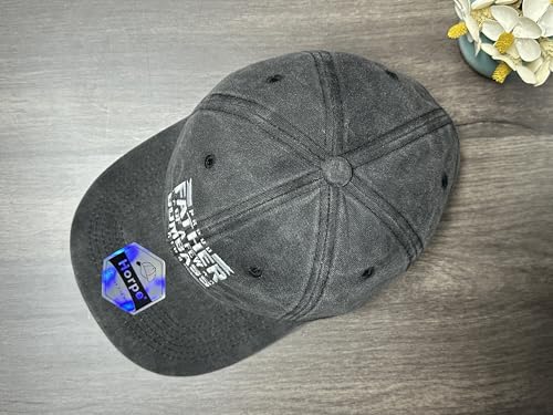 Image of Embroidered Adjustable Baseball Hat for Men Women, Washed Cotton | Premium Embroidery Design, Adjustable Metal Buckle Closure, Simple Lifestyle Wear
