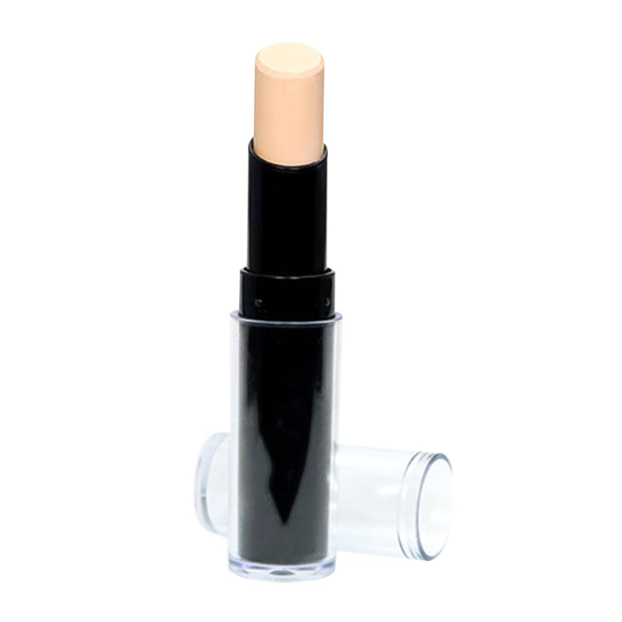 Concealer Stick Full Coverage Foundation Cosmetics Blemish Conceal Face Primer Brightening Makeup Tool for Natural Smooth Skin Tone