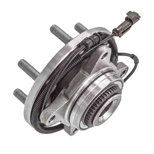 Image of Detroit Axle - RWD 2 Front Wheel Bearing and Hub Assembly for 2015 2016 2017 Ford F-150 with ABS 6 Lugs 2WD
