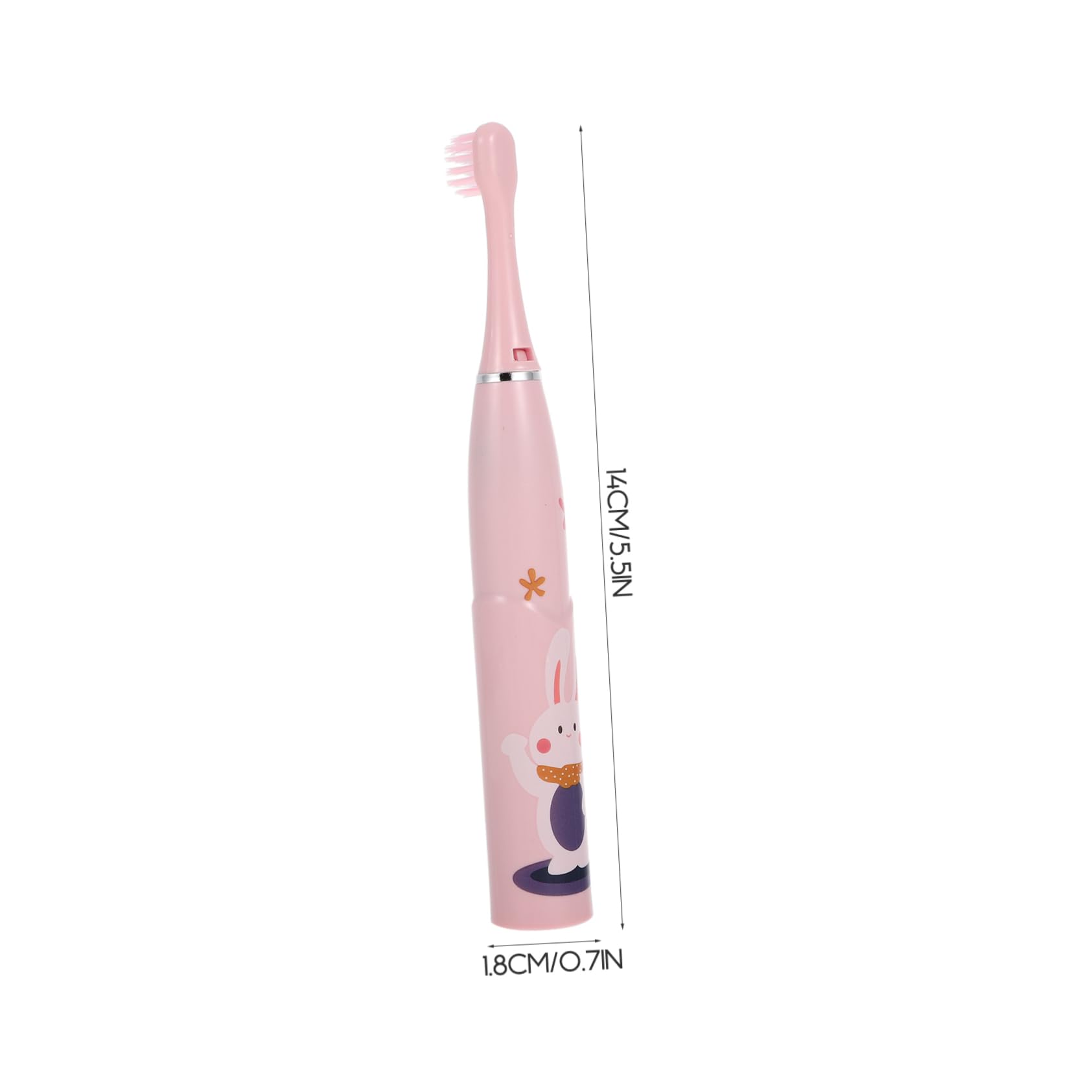 Ipetboom 3 Set Spazzolino Elettrico Per Bambini Spazzolino Portatile Accessorio Per Bambini Portaspazzolino In Ceramica Spazzolino Elettrico Per Fibra Profonda Rosa Prodotti Per