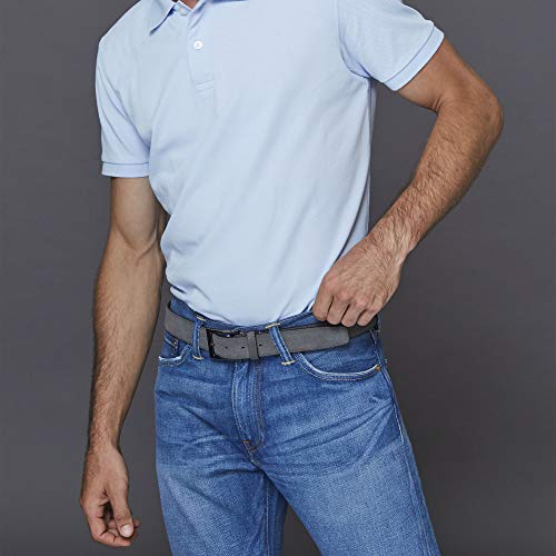 Trafalgar Men's Montera 35mm Suede Belt4