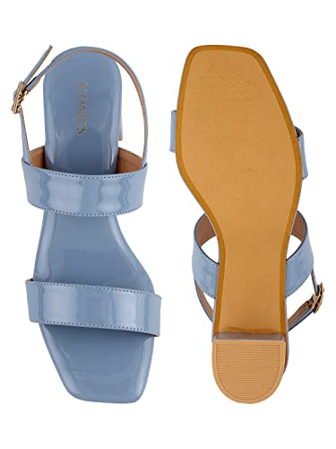 Image of ICONICS Women's Heels, Blue, 7
