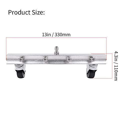 LadyRosian Undercarriage Pressure Washer - Car Wash Cleaner, Under Car Wash - 13 Inch 4000 PSI (Only Undercarriage Cleaner)