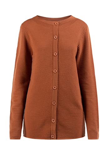 Cardigan boutonné femme Blonda en maille fine premium