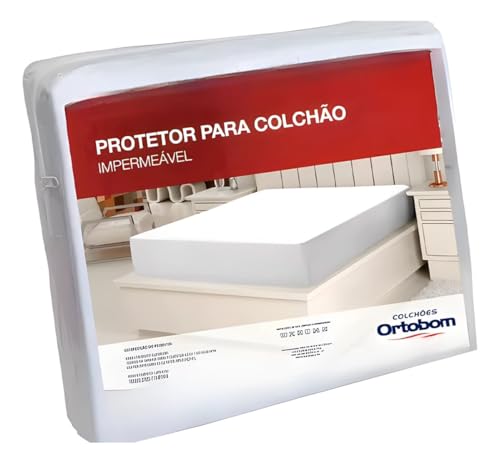 Protetor de Colchão Solteiro Impermeável Ortobom