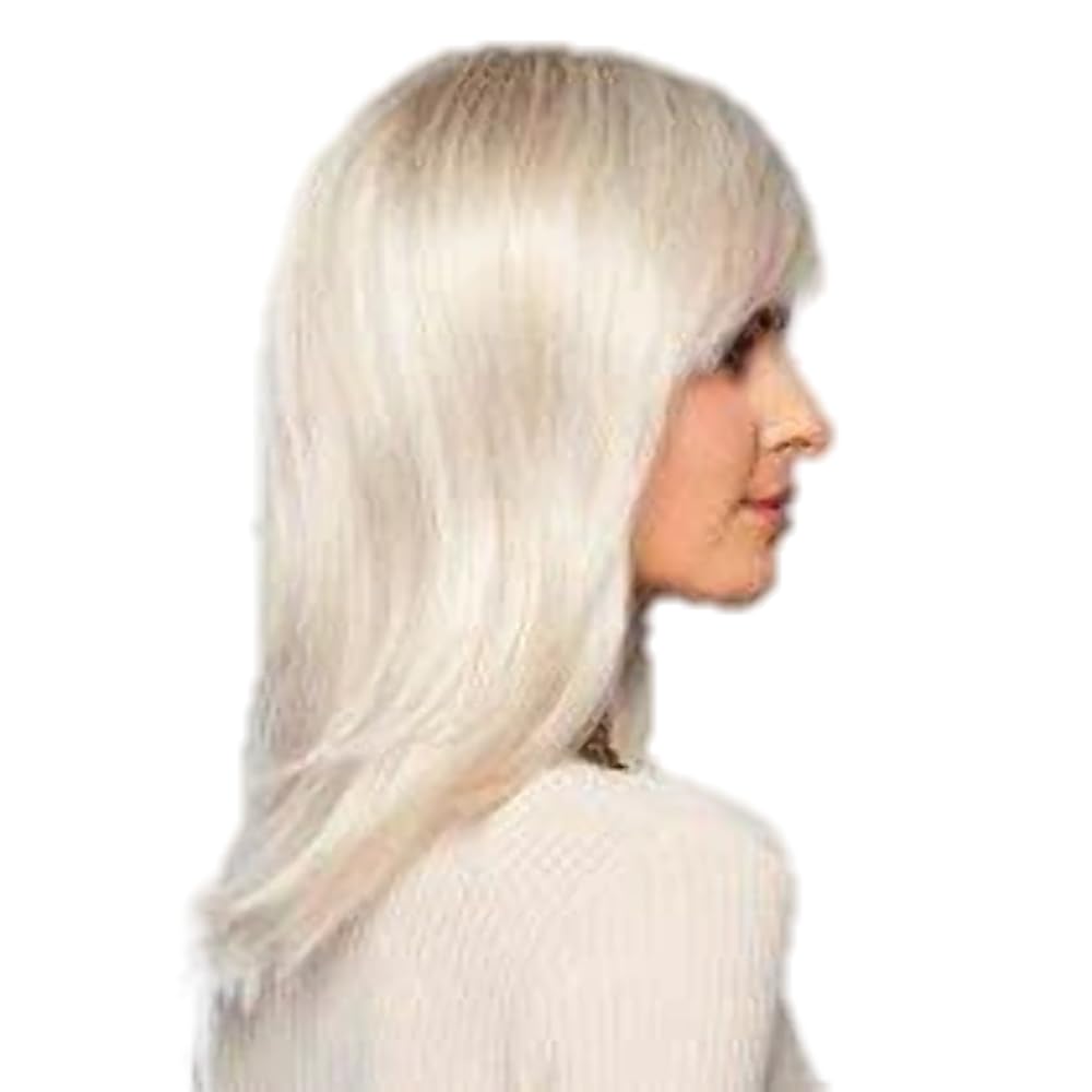 Stepping Out Large Cap Color GL10-14 WALNUT - Gabor Wigs 12" Long Slightly Angled Bang Blunt Cut Synthetic Hand-Knotted Monofilament Part Natural Hairline