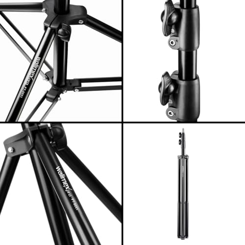 Walimex Pro Led Versalight 500 Bi Color Set De 2 Pièces Composé De 2 Lampes De Surface Et De 2 Pieds De Lampe Jus - vue 10