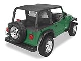Pavement Ends by Bestop 41422-37 Spice Cab Curtain for 1980-2002 CJ7 and Wrangler