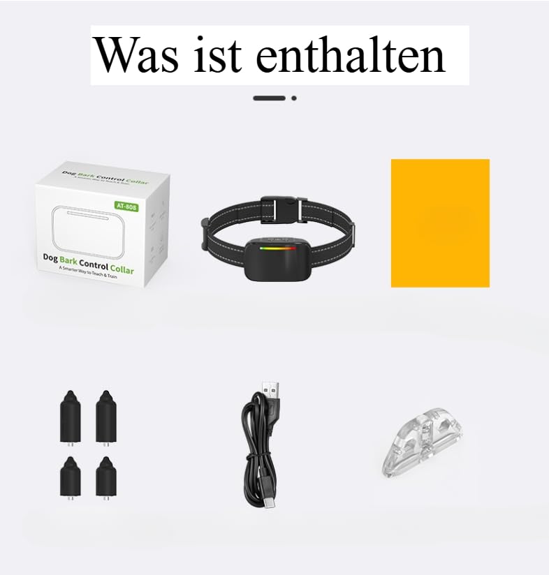 Emmalove - Tierfreundliches Halsband 2.0 (Schwarz)