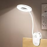 - Portátil y flexible: la luz del libro presenta un tamaño pequeño y su diseño compacto lo hace muy fácil de transportar. El cuello de ganso resistente y flexible (360 grados) le permite colocar su luz en cualquier lugar que desee.