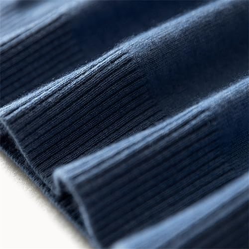 Men Knitted Warm Pullovers V-Neck Long Sleeve Sweater Standard Sweaters Male Jumper Tops 7