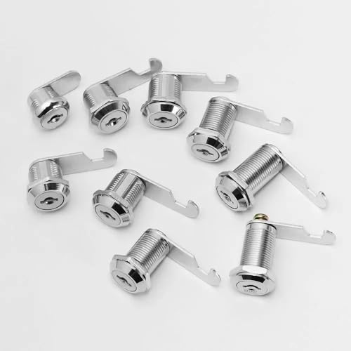 Serrure à came pour placard et meuble cylindre de sécurité A-16 mm - 7