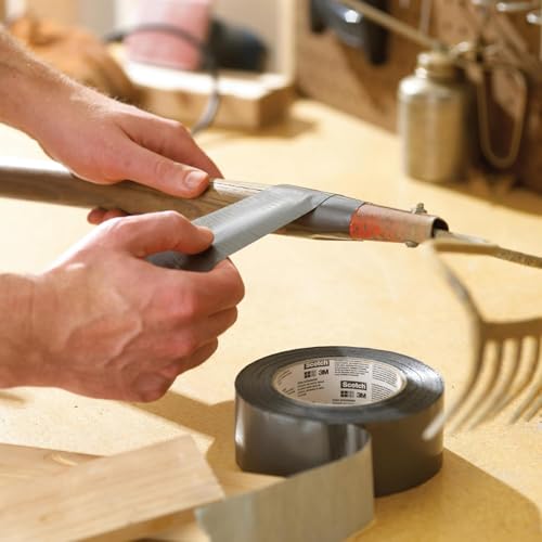 Scotch Extremium Gewebeband All Weather, 27 m x 48 mm, Hochleistungs-Klebeband für den Außenbereich, Panzertape - Wasserdichtes, Wetterfestes Reparaturband zum Befestigen und Abdichten