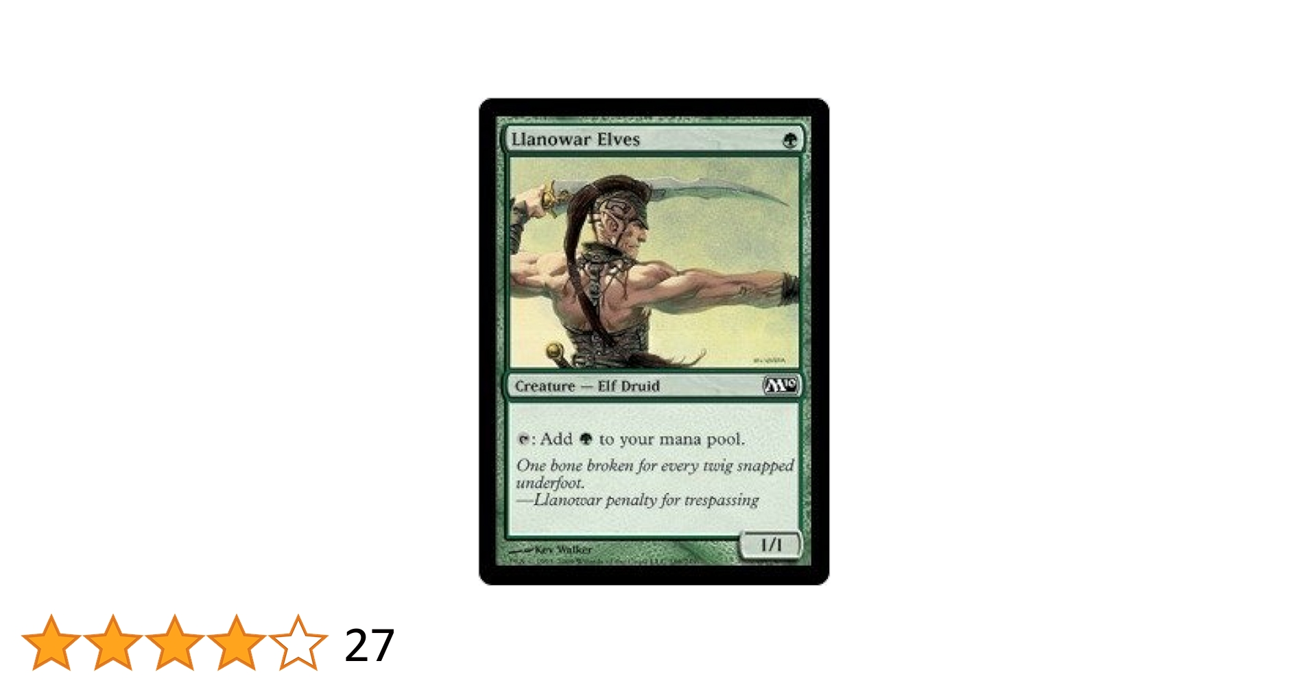 Amazon.com: Magic The Gathering - Llanowar Elves - Magic