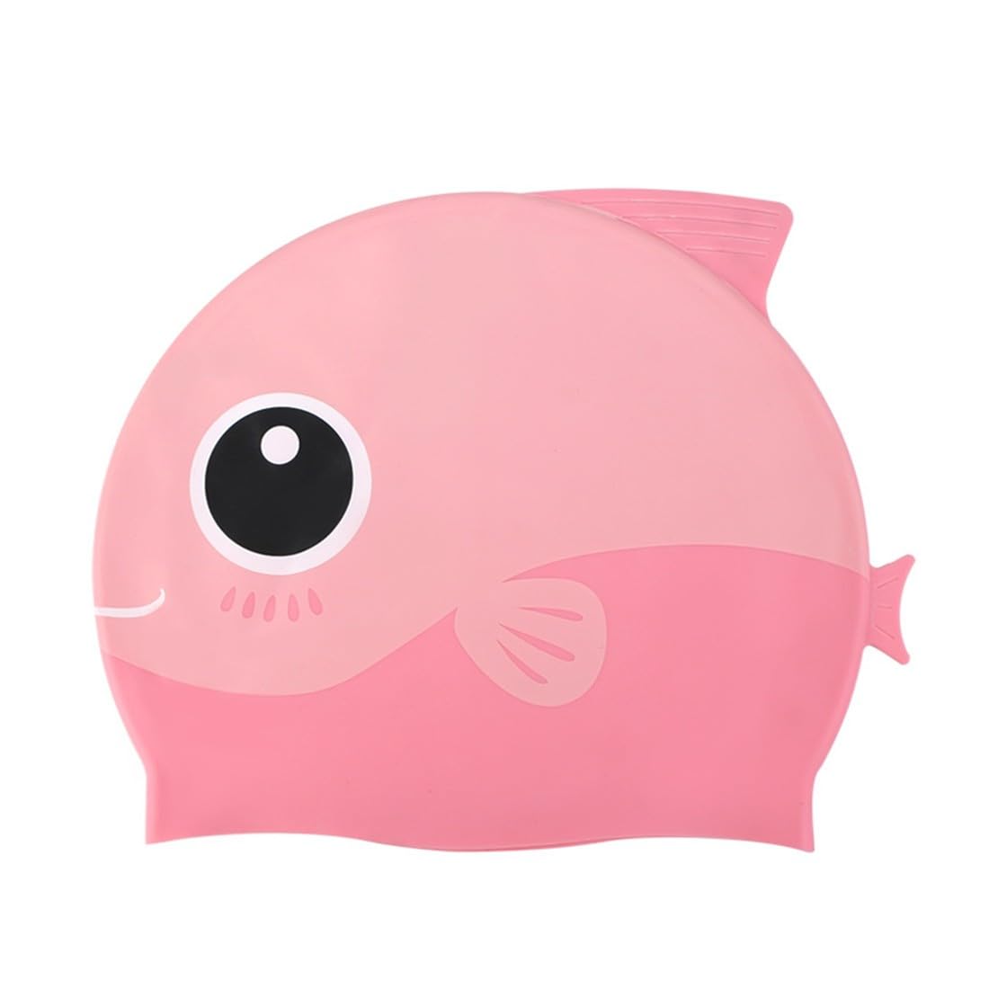 COYUN Bonnet Bain Enfants Dessin Animé – Polyester Élastique, Protection Cheveux, Anti-Chlore, Universel 1-14 Ans Filles Garçons