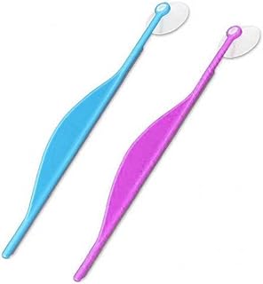 Froiny Squeegee Defog Cleaner Flat Mirror Windown Wiper Bathroom Glass Scrubber Brush with Sucker Random Color