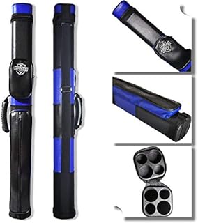 BY SPORTS 2x2 Hard cue case Square Pool Cue Billiard Stick Carrying Case
