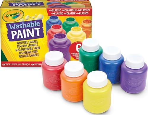 CRAYOLA Washable Project Paint, Painting Supplies for Kids...