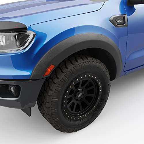 Baseline Flarez By Egr Blf2007 Rugged Look Fender Flares, Textured Black Finish, Compatible With Select 19-22 Ford Ranger Models #TOP2