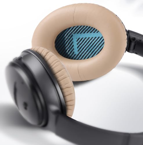 QC35 QC35ii Almohadillas suaves de cuero para orejas, reemplazo VIIMAKE para auriculares Bose QuietComfort QC35 QC35II, espuma de alta densidad - Duradero (QC35/QC35II Khaki) miniatura 5
