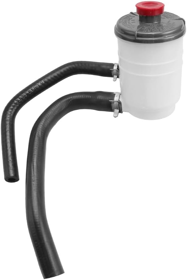 Power Steering Reservoir Kit, Power Steering Reservoir & Suction & Return Line Hose Compatible with Accord L4 2.4L 2003-2007 Replacement for 53701SDAA01