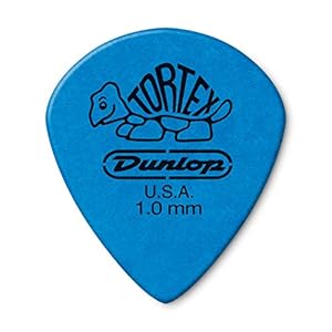Jim Dunlop 498P1.00 1.0mm Tortex Jazz III Guitar Pick Xl (Pack of 12)