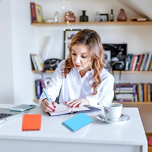 10 Pack Pocket Notebook Small Spiral Notebook 3 x 5 Inch Mini Notepad Colorful Memo Notebook Bulk Note Pads Lined Notebooks for School Office Supplies - Image 5