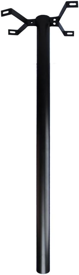 BURG-WÄCHTER, Support Post for American Mailbox, Height 150 cm, Aluminium, 893 S, Black