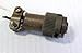 ITT CANNON MS3116F8-33S CIRCULAR CONNECTOR, PLUG, SIZE 8, 3 POSITION, CABLE