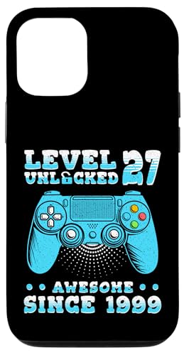 Level 27 Unlocked Birthday 27 Years Old Gifts 27th Birthday �X�}�z�P�[�X iPhone 12/12 Pro �p