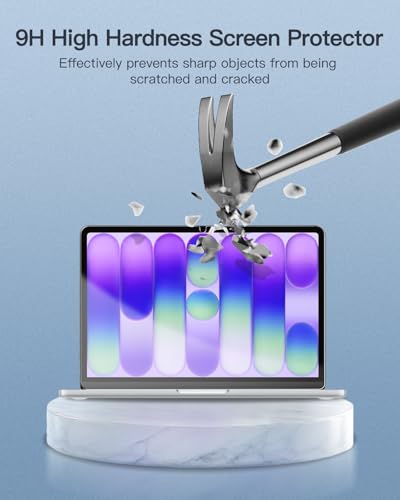 Image of Saco High Definition Screen Protector for 2026 MacBook Neo A3404 13 Inch with Touch ID - Ultra Clear Laptop Screen Guard, Scratch Resistant, Bubble-Free Installation