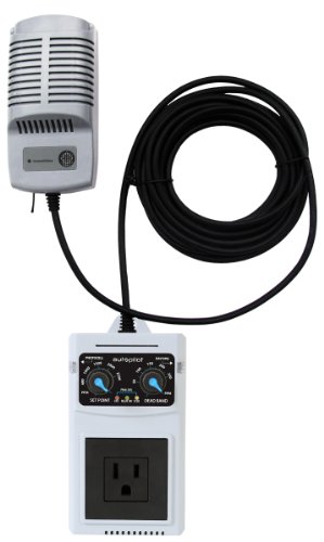 Hydrofarm APCECO Analog CO2 Controller with Remote Probe, Grey