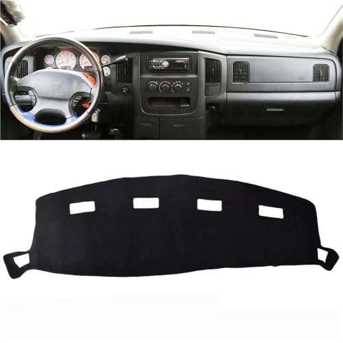 Cubierta de salpicadero antirreflejos para coche Dodge Ram 1500 2
