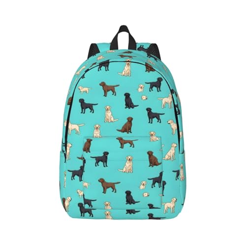 Sac à dos femme motif Labrador de 45 cm - Sac à main et bandoulière