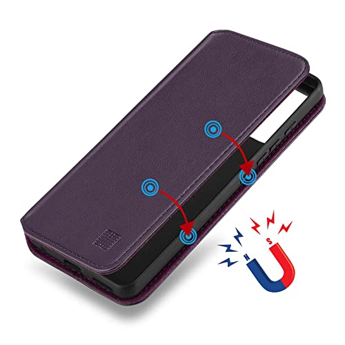 32nd Classic Series 2.0, Real Leather Book Wallet Flip Case Cover For Motorola Moto G60S, Real Leather Design With Card Slot - Image 4