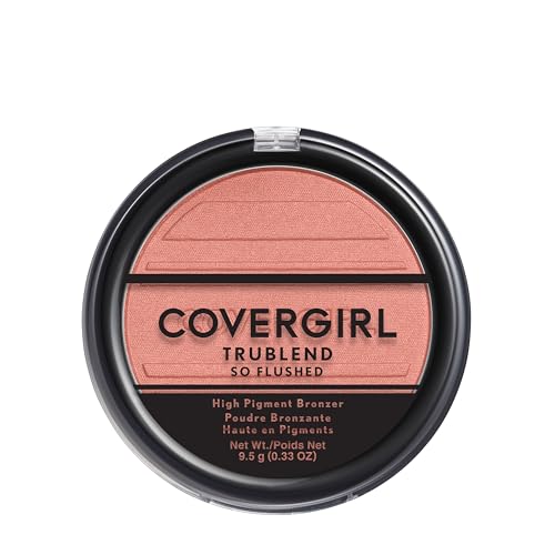 COVERGIRL Trublend So Flushed Coral Crush, Pressed, 0.33 Oz