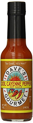 Dave s Gourmet 12 Piece Cool Cayenne Pepper Hot Sauce, 5 Ounce