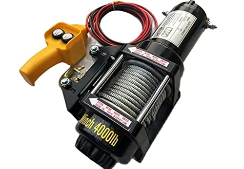 Image of Vehicle Self-Rescue Off-Road Winch 2000 Lbs 3000lbs Off-Road Vehicle Winch Electric Winch for Vehicle Crane 2000 Lbs (2000lbs)