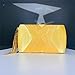 Womens Evening Clutch Bag Designer Evening Handbag Hand Bag,Lady Party Wedding Clutch Purse (Elegant Tassel-Yellow)