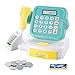 QiKun-Home Juguetes para el hogar de los niños Mini Juguetes de cajero de supermercado Calcular los Regalos de Las niñas con Sonido y luz Caja registradora de Juguete Verde