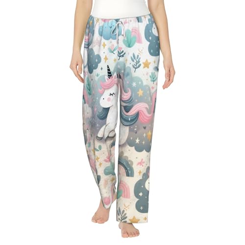 Pantalon de détente confortable en flanelle pour femme qui ont froid