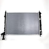 TYC 13007 GMC Acadia 1-Row Plastic Aluminum Replacement Radiator