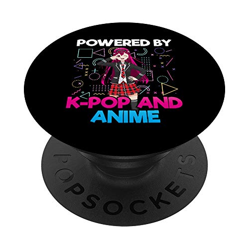 Desarrollado por K-pop y Anime - Fans de Kpop Lovers PopSockets PopGrip: Agarre intercambiable para Teléfonos y Tabletas