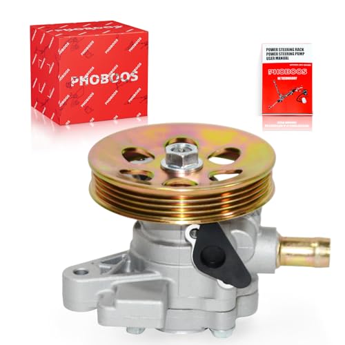 PHOBOOS Power Steering Pump Compatible with Honda Accord 1998-2002 L4 2.3L, Ref. 21-5919