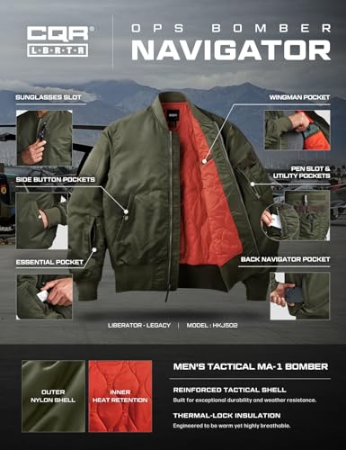 CQR 航空ジャンパー フライトジャケット の商品画像 5