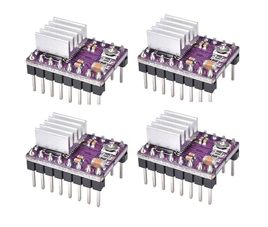 4Pcs DRV8825 StepStick Stepper Motor Driver Module with Heatsink for 3D Printer Ramps-picture-31