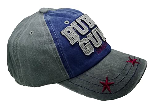 Image of Adjustable Soft Cotton Denim Cap for Men Women Baseball Vintage Washed Distressed Hats Adjustable Stylish Cap Regular Fitted