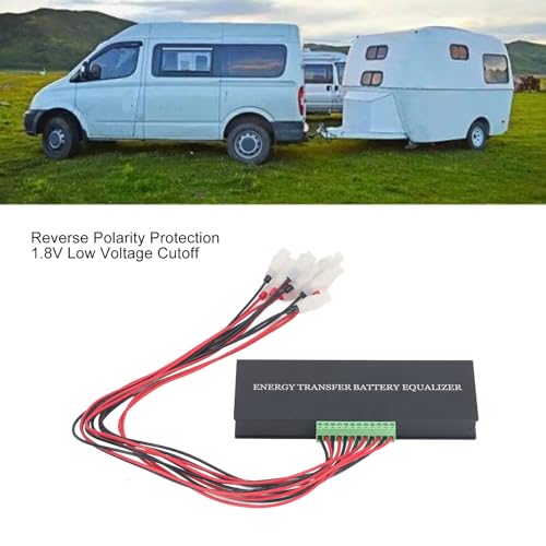 Ecualizador de equilibrio para baterías Mingzhe de 72 V, con protección inteligente, para paquetes de 6S en automóviles, embarcaciones y vehículos recreativos, fabricado en metal de alta calidad miniatura 5