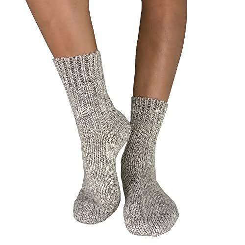 Heavy Wool Socks: Pure Organic Virgin Wool Boot Socks, Sizes 6-11.5 for Men and Women4